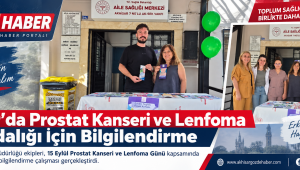Akhisar’da Prostat Kanseri ve Lenfoma Farkındalığı İçin Bilgilendirme