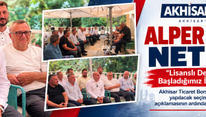 ALPER ALHAT’TAN NET MESAJ