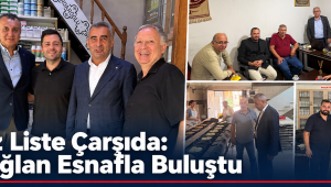 Beyaz Liste Çarşıda: Karaoğlan Esnafla Buluştu