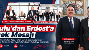 Dutlulu’dan Erdost’a Destek Mesajı