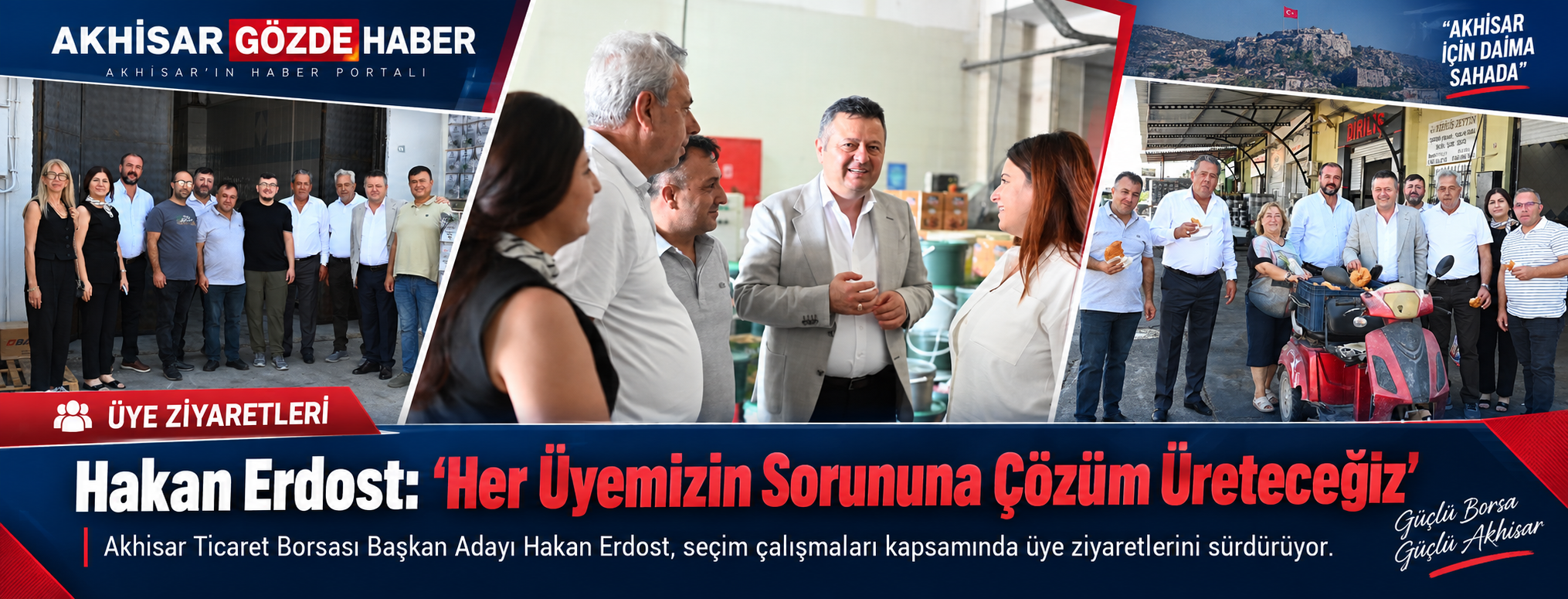 Hakan Erdost : “Her Üyemizin Sorununa Çözüm Üreteceğiz”
