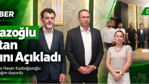 Hasan Kazboğazoğlu ATSO Seçimlerinde 6. Gruptan Adaylığını Açıkladı