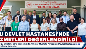 Manisa İl Sağlık Müdürlüğü ekipleri, Sağlık Tesisi Değerlendirme Standartları (SDS) kapsamında Akhisar Mustafa Kirazoğlu Devlet Hastanesi’nde inceleme ve değerlendirmelerde bulundu.