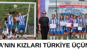 MANİSA’NIN KIZLARI TÜRKİYE ÜÇÜNCÜSÜ OLDU  