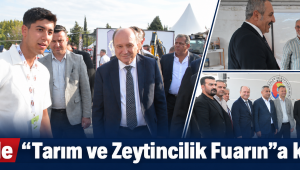 Merde “Tarım ve Zeytincilik Fuarın”a katıldı