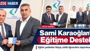 Sami Karaoğlan’dan Eğitime Destek: Eğitim Yardımları Öğrencilere Ulaştırılacak