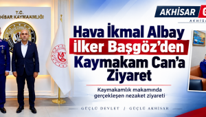 YENİ GARNİZON KOMUTANI KAYMAKAM CAN’I ZİYARET ETTİ