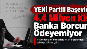 YENİ Partili Başevirgen: “4,4 Milyon Kişi Banka Borcunu Ödeyemiyor”