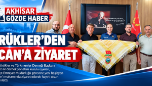 YÖRÜKLER’DEN ÖZCAN’A ZİYARET