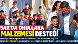 Akhisar’da Okullara Spor Malzemesi Desteği: Başkan Kayserili Öğrencileri Sevindirdi