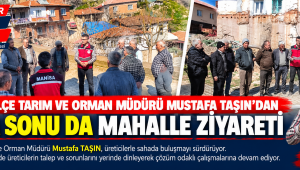 Akhisar İlçe Tarım Müdürü Mustafa Taşın Sahada: Üreticilerin Sorunlarını Yerinde Dinliyo
