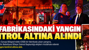Akü Fabrikasındaki Yangın Kontrol Altına Alındı