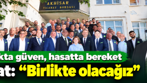 Sandıkta güven, hasatta bereket