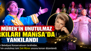 Zeki Müren’in Unutulmaz Şarkıları Manisa’da Yankılandı