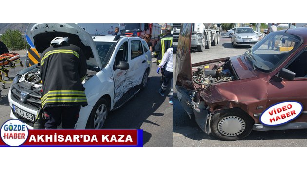  Akhisar’da Kaza