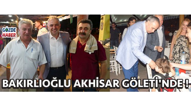 BAKIRLIOĞLU AKHİSAR GÖLETİ'NDE !