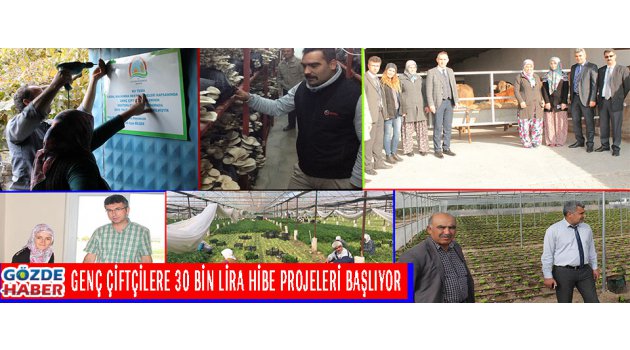 Genç Çiftçilere 30 Bin Lira Hibe Projeleri Başlıyor...