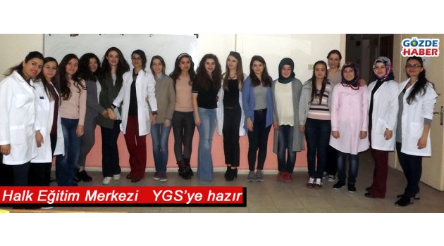 Halk Eğitim Merkezi YGS’ye hazır