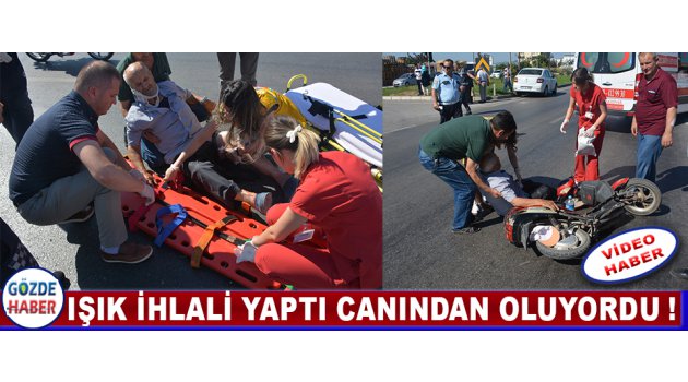 Işık İhlali Yaptı Canından Oluyordu !
