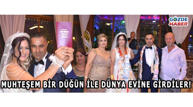 Muhteşem Bir Düğün İle Dünya Evine Girdiler!