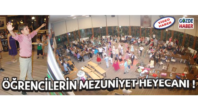 ÖĞRENCİLERİN MEZUNİYET HEYECANI !