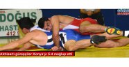 Akhisarlı güreşçiler Konya’yı 5-4 mağlup etti