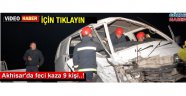 Akhisar'da feci kaza 9 kişi..!