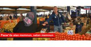 Pazarda alan memnun, satan memnun