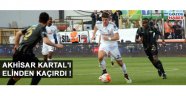 Akhisar Kartalı elinden kaçırdı !