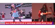 Çağlak Festivali’nde Halk Oyunları Gösterileri Ve Vagon Grubu Konseri Beğeni Topladı