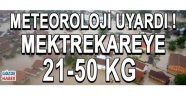Meteoroloji Uyardı, Metrekareye 21-50 Kg !
