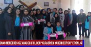 Adnan Menderes Kız Anadolu İhl’den “Kurabiyem Yardım Ediyor” Etkinliği