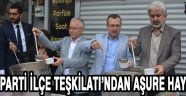 Ak Parti İlçe Teşkilatı’ndan aşure hayrı