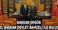 Başkan Ergün, Genel Başkan Devlet Bahçeli İle Buluştu.