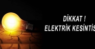 Dikkat ! Elektrik Kesintisi ...