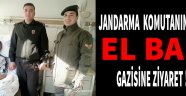Jandarma Komutanından El Bab Gazisine Ziyaret !