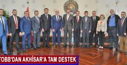 Tobb'dan Akhisar'a TAM DESTEK