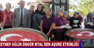 Zeynep Gülin Öngör MTAL´den Aşure Etkinliği